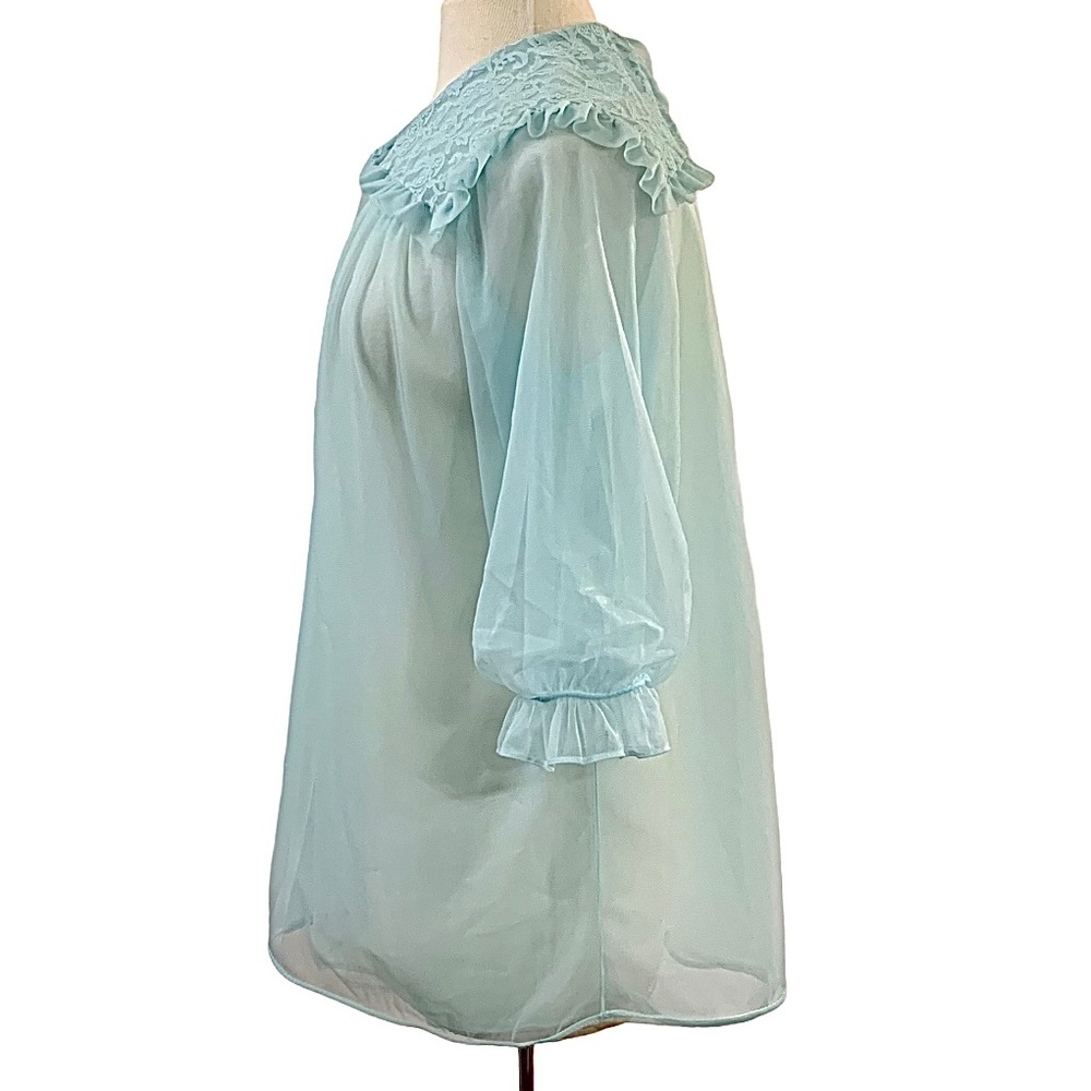 Vintage 60s JC Penney Gaymode Lingerie Bed Jacket - Picture 2 of 11